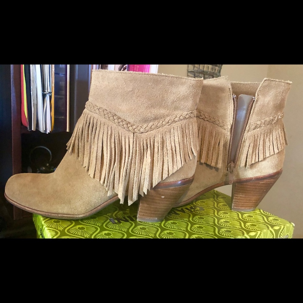 Suede Booties